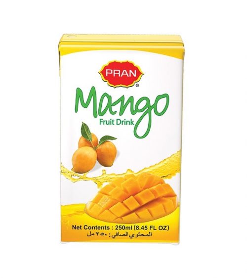 Pran Mango Juice 250ml (প্রাণ ফ্রুটো আম জুস) - bazarbaari.com-Online